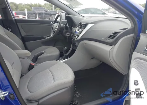 2013 Hyundai Accent Gls z USA, uszkodzony, nr VIN KMHCU4AE1DU453668